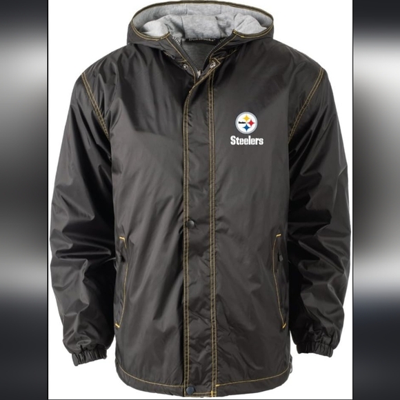 NFL Dunbrooke Pittsburgh Steelers Full-Zip Jacket Size Medium - Picture 2 of 8